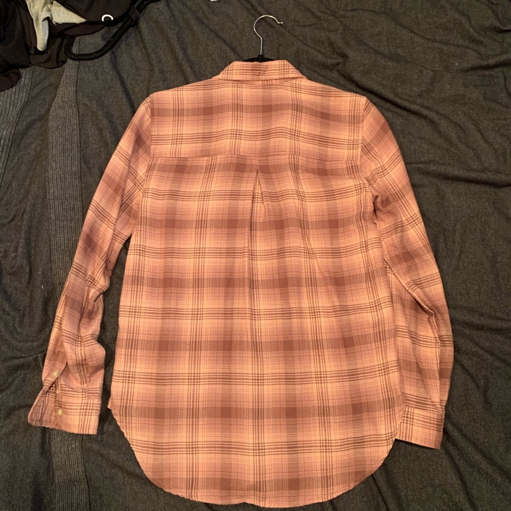 plaid button down - Picture 2 of 2